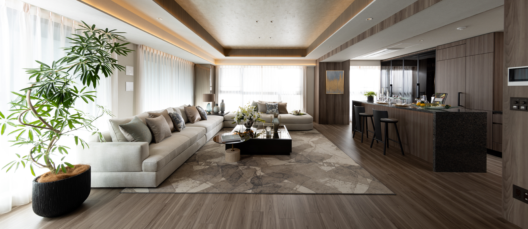 MODEL ROOM Gtype ｜ LIVING DINING